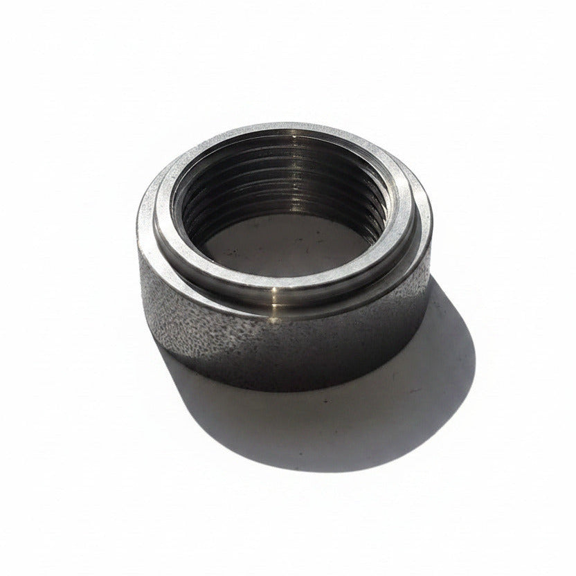 Stahlmuffe  Schweissmuffe A,  M 22 x 1,5 - DIN 7626    30x12mm