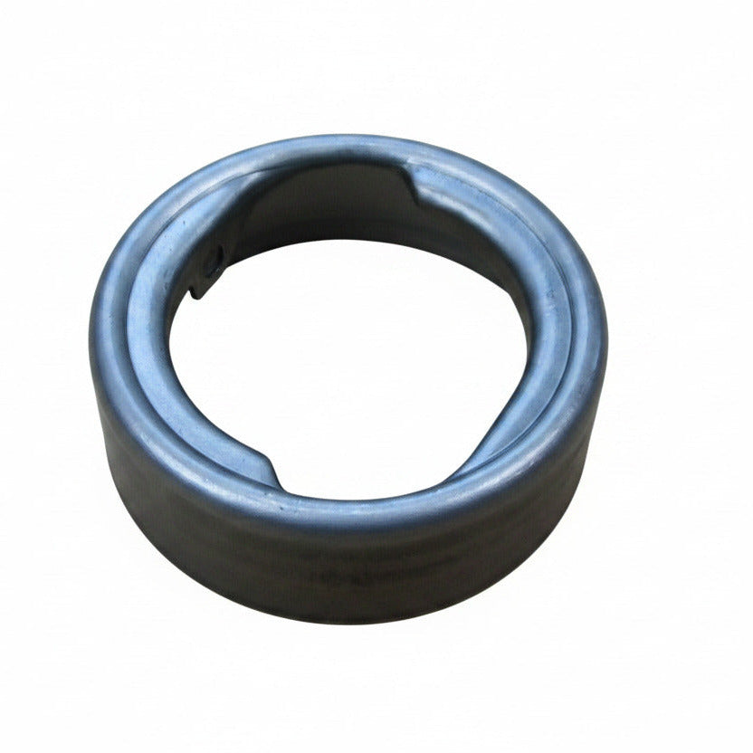 Stahl Einfüllstutzen B60, Höhe 30 mm, Ø 80 mm Blechprägeteil.